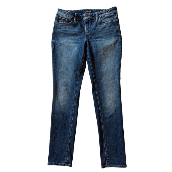Lucky Brand Denim - Lucky Brand Jeans Womens Size 6/28 Lolita Skinny Stretch Distressed Denim Preppy